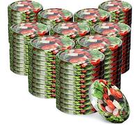 Couvercle de vis Kadax FI82 mm, ensemble de couvertures torsadés en métal, couvercle de remplacement pour pots Mason, couvercle avec 6 dents de colonne montante pour les pots de lutin