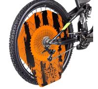 Couvercle de voiture pour vélo de cuisson à disque de vélo, housse de lavage de montagne | Prévient les taches d'huile, couverture de protection de la poitrine à