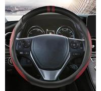 Couvercle De Volant Voiture en Cuir PU pour Corolla 2013-2017 pour Les Accessoires Automobiles pour Scion IM 2016(Wine Red)