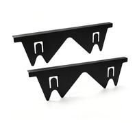 Couvercle d'écart de poêle en acier inoxydable, 2 pièces, 35x4.3x3.5cm | Joint comptoir garniture cuisine, protection remplissage dessus cuisinière réglable 35 à 70,1 cm pour un espace de 2 à 18 mm