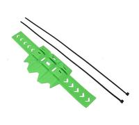 Couvercle d'échappement de moto Couvercle de protection universel pour pot d'échappement de moto, silencieux en caoutchouc Couvercle D'échappement Rond(Green)