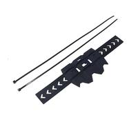 Couvercle d'échappement de moto Couvercle de protection universel pour pot d'échappement de moto, silencieux en caoutchouc Couvercle D'échappement Rond(Black)