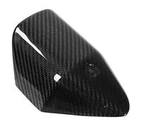 Couvercle d'échappement Gearwell, remplacement du bouclier thermique de moto compatible avec MT-10 2016-2018, protège-échappement en fibre de carbone, protecteur de tuyaux de moto