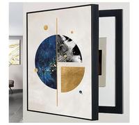 Couvercle Décoratif de Boîte de Disjoncteur pour Panneau Électrique, Peinture Murale Cachant le Boîtier de Compteur, Art pour Boîte à Fusibles pour Salon Couloir (E,45x55cm)