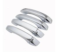 Couvercle décoratif de poignée Pour MG HS 2018 2019 2020 2021 2022 Poignées De Porte De Voiture En Fibre De Carbone Chromée, Garnitures, Autocollants De Style, Accessoires(Style 1)