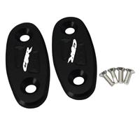 Couvercle décoratif de siège de rétroviseur de moto, pièces de capuchon de trou de Base de miroir for CBR650R CBR650F CBR500R CBR300R CBR250R(Black)