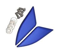 Couvercle décoratif de trou de miroir adapté à Panigale V2 2018 2019 2020 2021 2022 2023 2024, Base de rétroviseur, capuchon d'élimination de déflecteur Pièces de réparation(Blue)