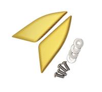 Couvercle décoratif de trou de miroir adapté à Panigale V4 2018 2019 2020 2021 2022 2023 2024, Base de rétroviseur, capuchon d'élimination de déflecteur Pièces de réparation(Yellow)