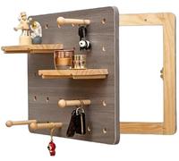 Couvercle décoratif pour compteur électrique, panneau de disjoncteur monté sur bois, étagère murale pour fuites de circuit