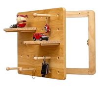 Couvercle décoratif pour compteur électrique, panneau de disjoncteur monté sur bois, étagère murale pour fuites de circuit