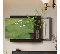 Couvercle décoratif pour Tableau électrique, Comprenant des Plantes artificielles et Un Vase hydroponique en Verre.