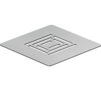 Couvercle découlement Duravit Sustano, acier inoxydable mat, 792530660000000