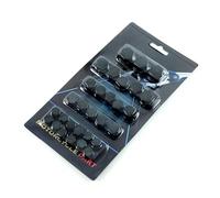 Couvercle d'écrou de décoration d'accessoires de Moto, Compatible avec CBF 600 790 CF Moto Xmax 250 650 1000(Black)