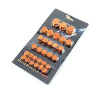 Couvercle d'écrou de décoration d'accessoires de Moto, Compatible avec CBF 600 790 CF Moto Xmax 250 650 1000(Orange)