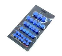 Couvercle d'écrou de décoration d'accessoires de Moto, Compatible avec CBF 600 790 CF Moto Xmax 250 650 1000(Blue)