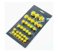 Couvercle d'écrou de décoration d'accessoires de Moto, Compatible avec CBF 600 790 CF Moto Xmax 250 650 1000(Gold)