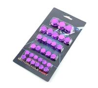 Couvercle d'écrou de décoration d'accessoires de Moto, Compatible avec CBF 600 790 CF Moto Xmax 250 650 1000(Purple)
