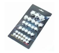 Couvercle d'écrou de décoration d'accessoires de Moto, Compatible avec CBF 600 790 CF Moto Xmax 250 650 1000(Silver)