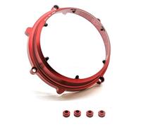 Couvercle d'embrayage « 45 » Monster Streetfighter Hyper, entre autres, rouge, pour Ducati (pas pour revêtement intégral)