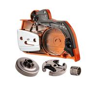 Couvercle d'embrayage latéral de pignon de chaîne avec Frein for tronçonneuse 340 345 346 XP 350 351 353 357 XP 359 OEM 537 10 78-01