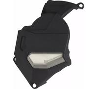 Couvercle d'embrayage noir en plastique inoxydable Polisport Honda Crf 1100 8...