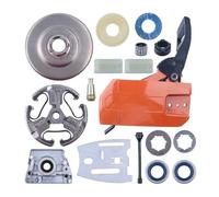 Couvercle d'embrayage, poignée de Frein chaîne, Tambour, Pompe à Huile, pignon, Jante, adapté for tronçonneuse 61 66 266 268 272 272XP, Ensemble révision