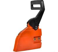 Couvercle d'embrayage pour tronçonneuse 136 137 141 142 - Pièce de rechange - Boîtier en plastique - Accessoire de protection du moteur - Noir - Taille standard