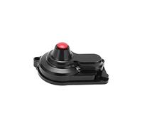 Couvercle d'engrenage principal arrière en métal RC, boîtier de boîte de vitesses pour LOSI Mini T 2.0 2WD 1/18 RC, pièces de mise à niveau pour camion de stade (Noire)