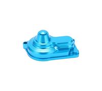 Couvercle d'engrenage principal arrière en métal RC, boîtier de boîte de vitesses pour LOSI MiniT 2.0 2WD 1/18 RC, pièces de mise à niveau de camion de stade (Bleue)