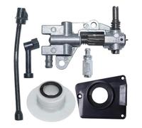 Couvercle d'entraînement d'huile avec Filtre à Huile, kit d'engrenages for tronçonneuses 4500, 5200, 5800, 45cc, 52cc et 58cc Accessoires