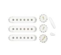 Couvercle Des Boutons Et Embouts De Micro 48/50/52mm En 6 Couleurs Pour Cordes De Guitare Strat, Espace De Cou Espace, Boutons De Commutation De Pont Central