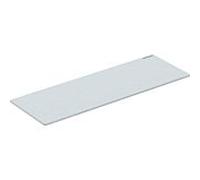 Couvercle design Geberit, pour Geberit 243300FW1 AquaClean Tuma : acier inoxydable brossé