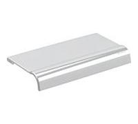 Couvercle design Geberit pour Geberit 243649211 AquaClean Sela, chromé brillant