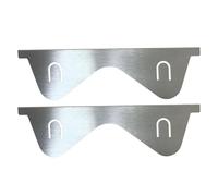 Couvercle d'espace du four, remplissage d'espace de four - Spacers 2x comptoir en acier inoxydable,Longueur flexible 13,8-27,5 pouces de cuisine de cuisine de cuisine de table d'espace pour la maison
