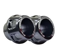 Couvercle d'essieu de moto - 4 x 4,6 x 2,8 cm, curseur de fourche en aluminium, coque de fourche de moto | Glissière de cadre anti-collision, accessoires modifiés pour motos en noir et rouge