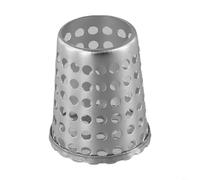 Couvercle d'évacuation de sol en acier inoxydable pour gouttière de toit, filtre anti-blocage 304 avec design conique pour drainage extérieur, piscine, balcon et jardin (50 mm)