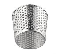 Couvercle d'évacuation de sol en acier inoxydable pour gouttière de toit, filtre anti-blocage 304 avec design conique pour drainage extérieur, piscine, balcon et jardin (110 mm)