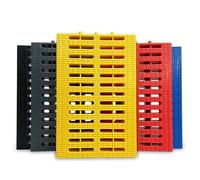 Couvercle d'évacuation en plastique - Grille antidérapante de 9 mm d'épaisseur pour jardin, garage, aire de jeux et cuisines - Protection de vidange robuste pour une meilleure sécurité et drainage