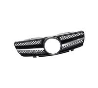 Couvercle D'évent Capot Compatible Avec Benz Pour R230 SL500 SL550 SL600 2003 2004 2005 2006 Grille De Pare-chocs Supérieure Avant Convertible 2 Portes En Maille