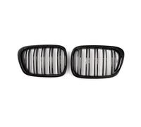 Couvercle D'évent Capot Compatible Avec BMW Pour M5 E39 525 528 530 535 1999 2000 2001 2002 2003 Ensemble Calandre Avant Calandres Avant Noir Brillant Calandre De Course