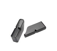 Couvercle d'évent de conduit de climatiseur, 2 pièces siège AC chaleur plancher climatiseur conduit grille de sortie couverture accessoires de voiture garniture, for Changan, for Cs75 ABS 2014 2015 20