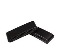 Couvercle d'évent de conduit de climatiseur, 2 pièces siège AC chaleur plancher climatiseur conduit ventilation sortie grille couverture voiture accessoires garniture, for Ford, for Explorer 2013-2018
