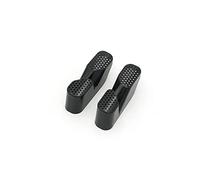 Couvercle d'évent de conduit de climatiseur, Accessoires de voiture de couverture de grille de sortie de conduit de climatiseur de plancher de chaleur de siège AC, for HONGQI, for H5 2018 2019 2020 st