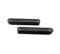 Couvercle d'évent de conduit de climatiseur, Couverture de calandre de sortie de conduit de climatiseur de sol de chaleur de siège de style de voiture, for BMW, for X3 G01 X4 G02 2018 2019 2020