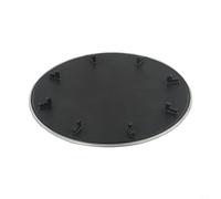 Couvercle d'évier de 185 mm pour bol de cuisine - Couvercle de vidange en acier inoxydable SUS304 avec base de 147 mm, bouchon décoratif et fonctionnel, argenté