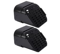 Couvercle d'extension de décline, 2x3 Pouces Type A Plastique Filtre Filtre Gobetes Gardes à la CIW à la cime (Noir)