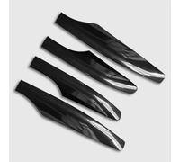 Couvercle d'extrémité Barre Toit Compatible Avec Nissan Pour Patrol Y62 2010 2011 2012 2013 2014 2015 2016 2017 2018 4 Pièces Housse Protection D'angle Porte Bagages Toit(Silver)