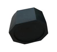 Couvercle D'extrémité Pour Paddle Pickleball - 1,26 Pouce, Taille Compacte, Raquette En ABS Noir, Finition Visée À La Stabilité 'Poignée Du Capuchon Terminal | Matchs Compétitifs D