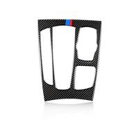 Couvercle D'habillage De Panneau De Changement De Vitesse De Voiture Décor en Fiber De Carbone Élégant pour Accessoires BMW F15 F16 X5 X6 Intérieur décoration