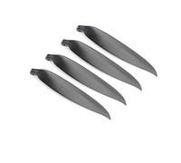 Couvercle d'hélice Pliante en Aluminium argenté, Compatible avec Les Planeurs RC D28 D33 D38 D43 D48mm, diamètre de l'arbre 3.0 3.17 4.0 5.0mm Compatible avec Les projets de Bricolage(4PCS 11X6)